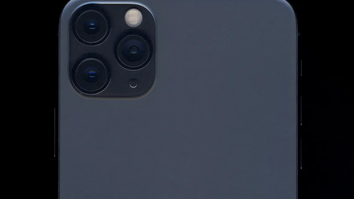 Module caméra d'un iPhone