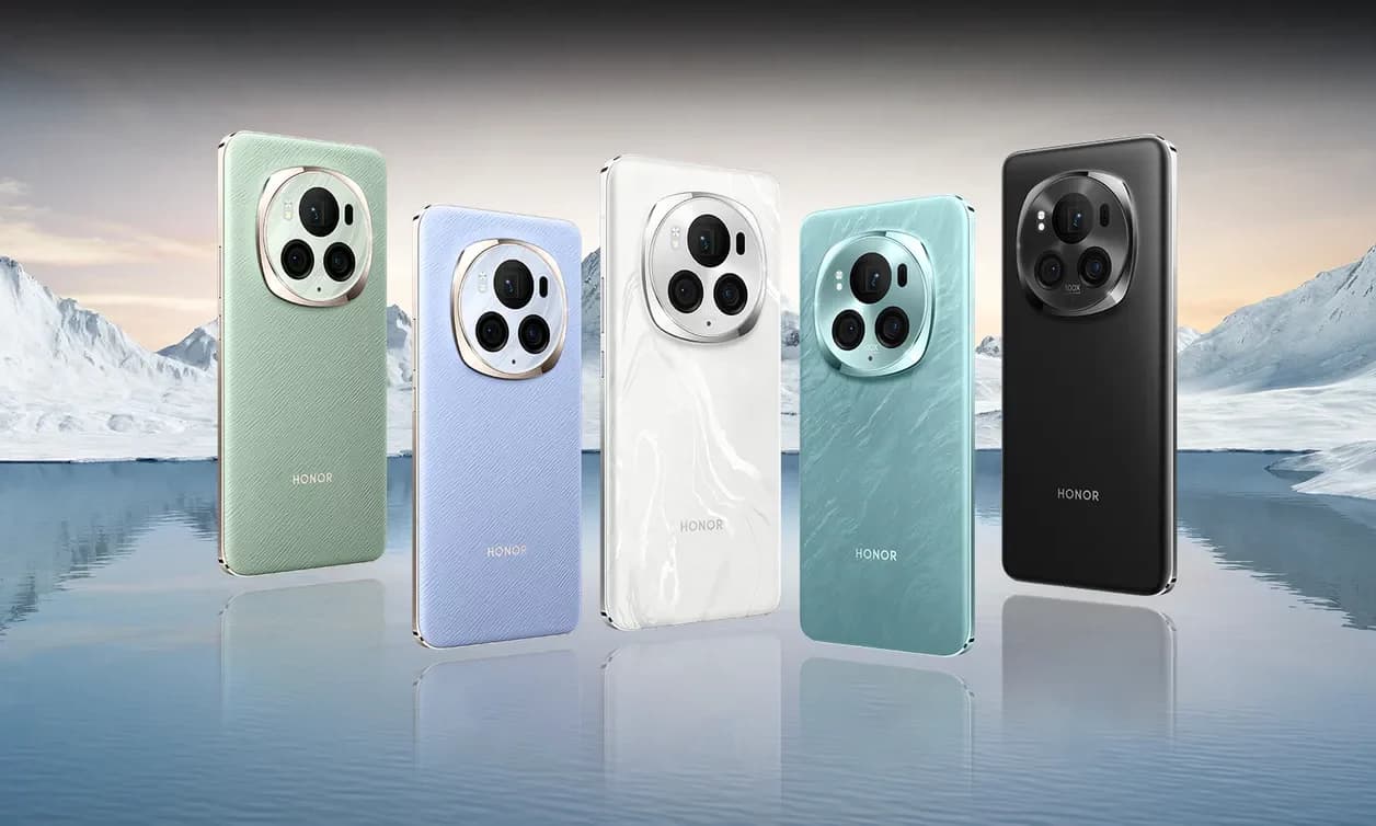 Honor Magic 6 Pro vue arrière avec module photo circulaire
