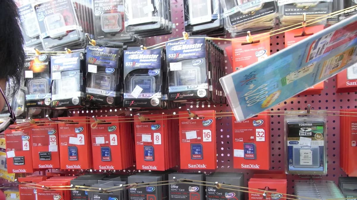 Carte SD et clé USB