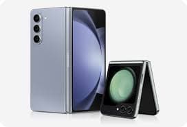Samsung Galaxy Z Fold ouvert montrant la charnière