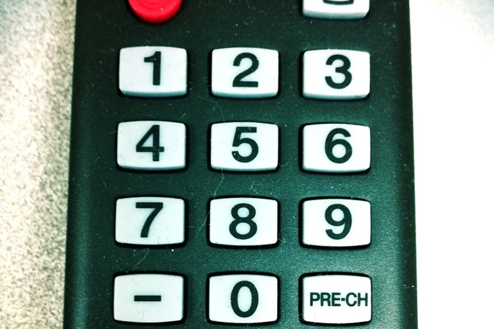 Téléviseur avec voyant en veille