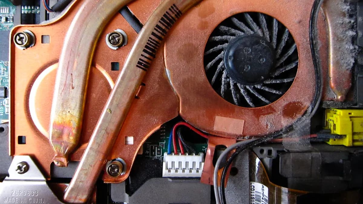 Illustration de l'article : Ventilateur de PC portable bruyant : nettoyer soi-même