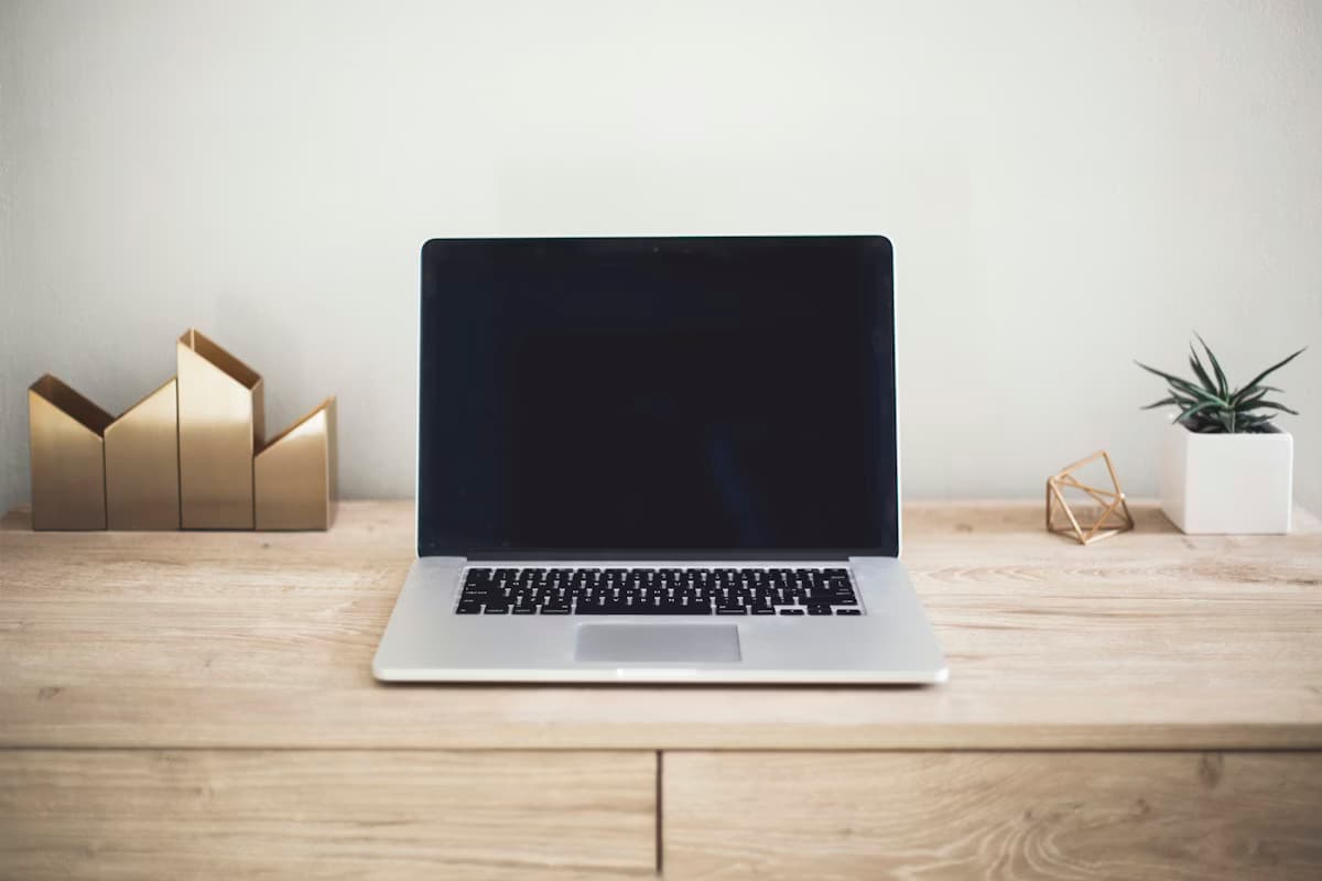MacBook Pro 16 pouces ouvert