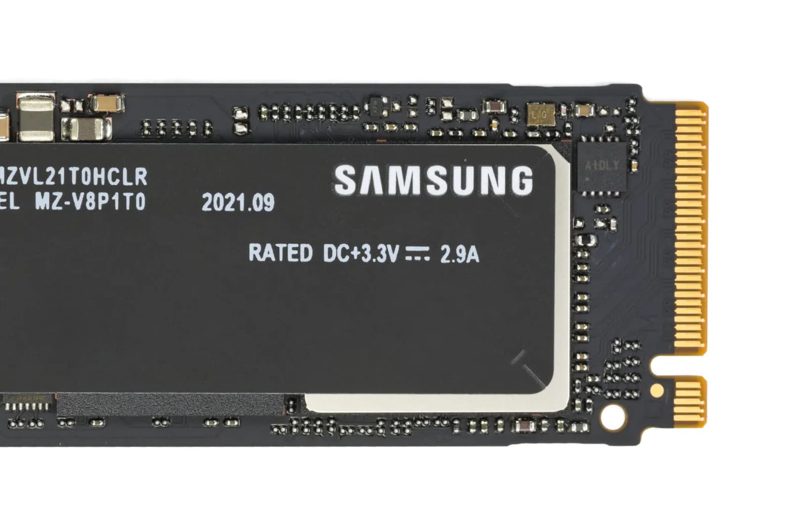 SSD M.2 installé dans une PS5