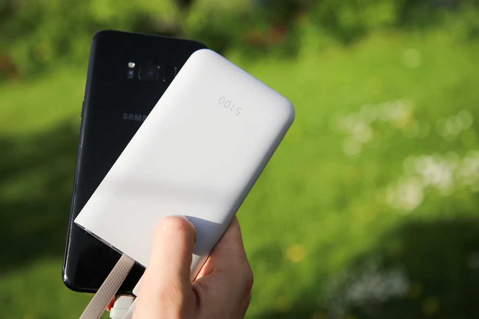 Batterie d'un smartphone Samsung