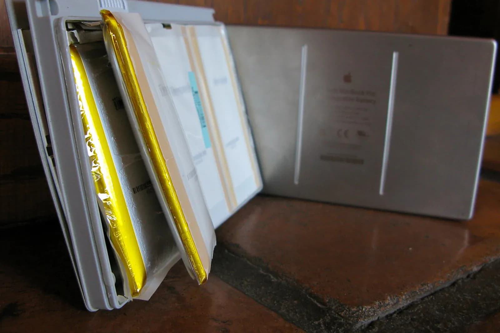 Batterie interne d'un MacBook