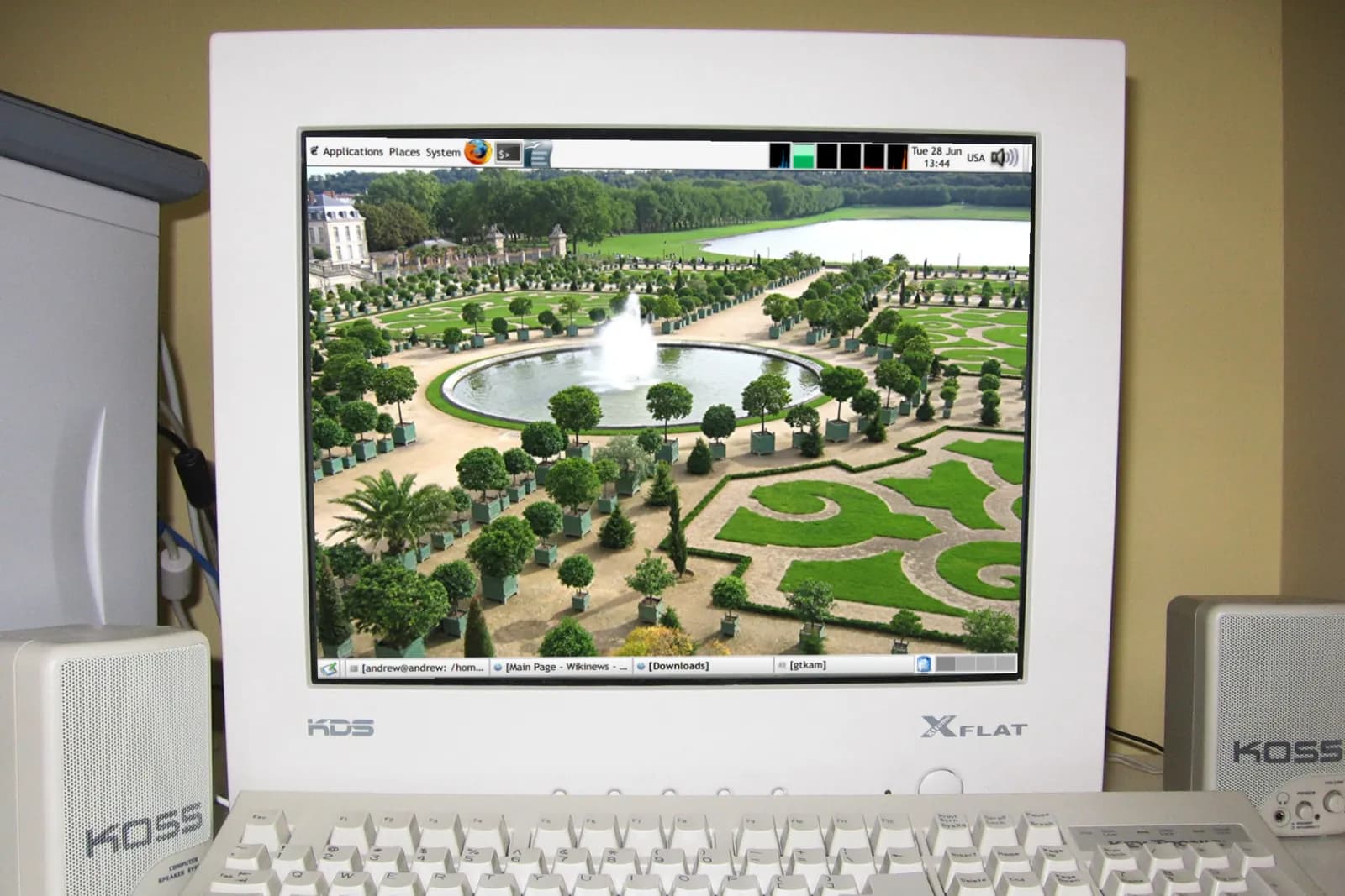 Moniteur d'ordinateur de bureau