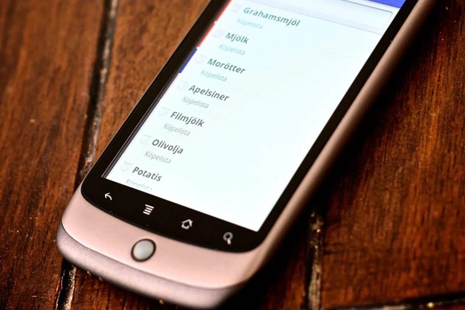 Écran de connexion à un compte Google