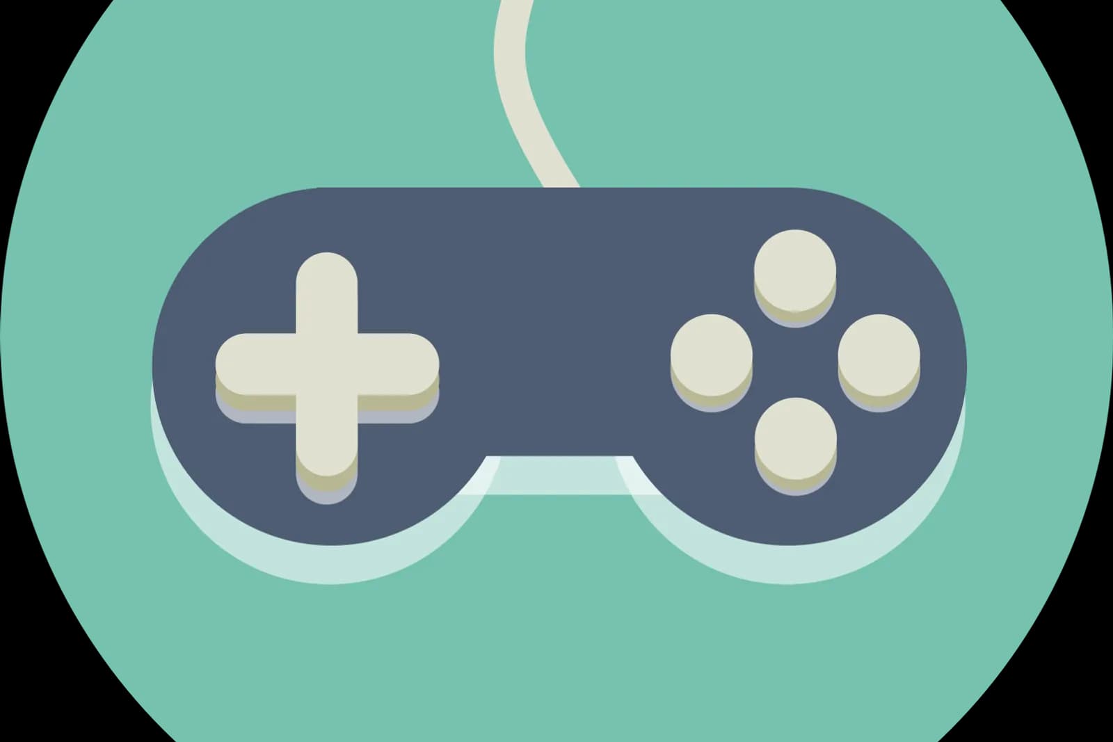 Manette de jeu et son joystick